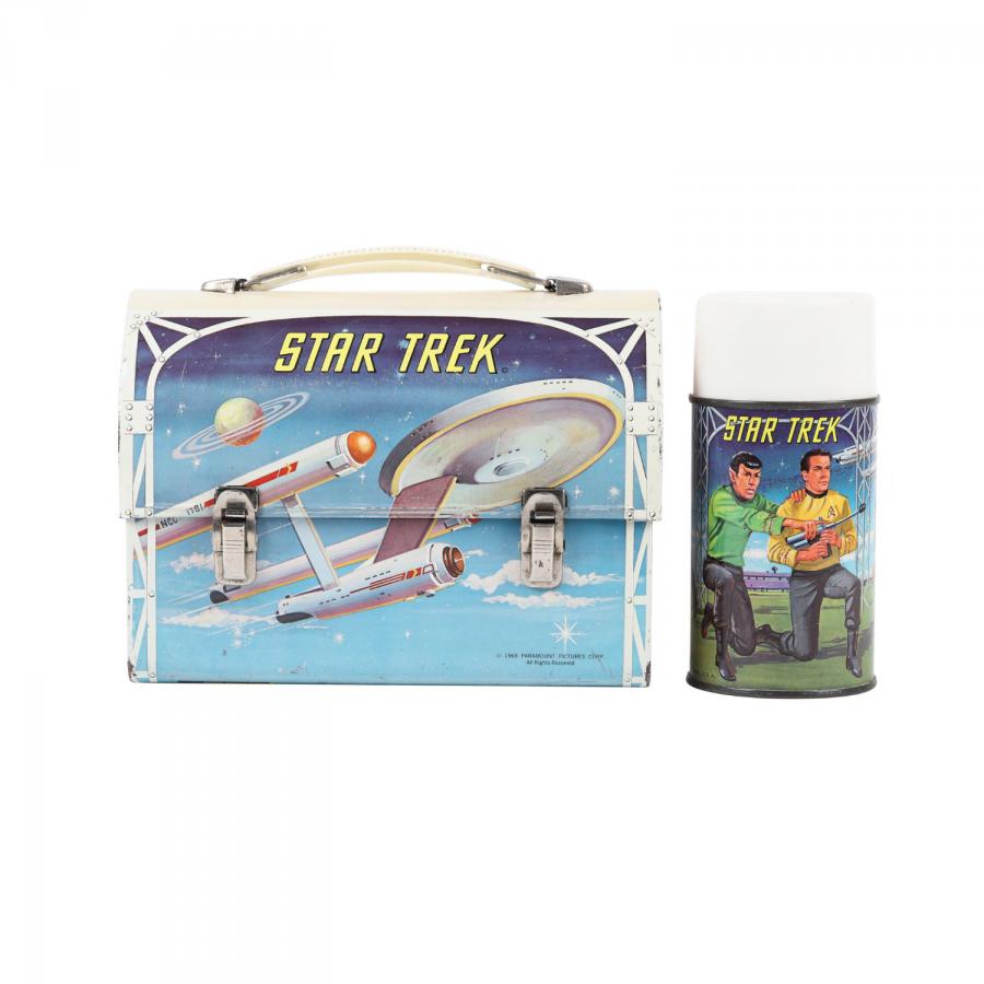 A Canadian 1920s or ‘30s Eco Model 160 “clock face” Red Rose gasoline pump; a Canadian circa 1902 Worth-Martin coin-op bull’s head perfume dispenser; and a 1968 Star Trek domed lunch box with thermos will come up for bid in two days and three sessions of online auctions slated for Dec American 1968 Star Trek domed (not rectangular) lunch box with thermos in excellent condition. Captain Kirk and Dr. Spock are featured prominently. Estimate: CA$1,000-$1,200.