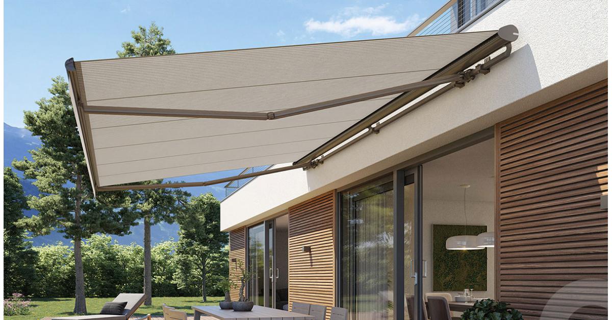 TEMEL Planen Gelenkarmmarkisen: MaÃgeschneiderter Sonnenschutz fÃ¼r Terrasse, Balkon und Gastronomie