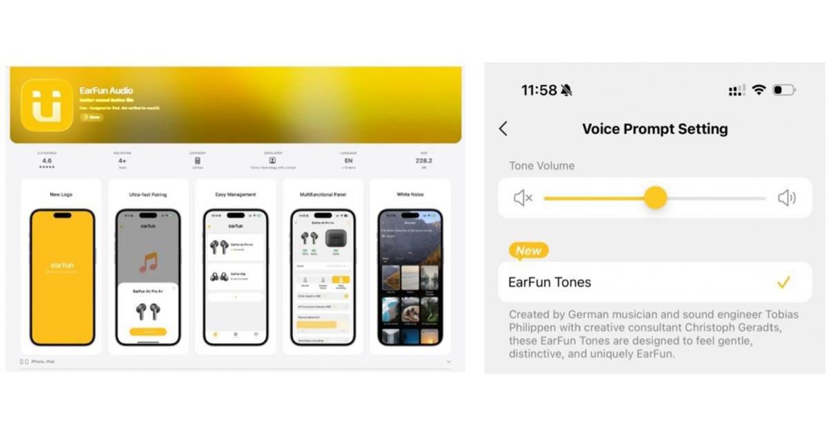 EarFun Audio App Adds Feature to Replace Default Voice Prompts with Professional Sounds