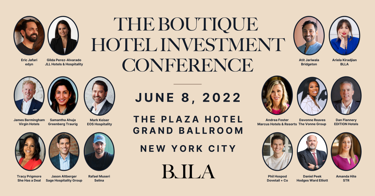 Gathering the Hospitality Community June 8th in New York to Talk Investment in Independent and Boutique Hotels