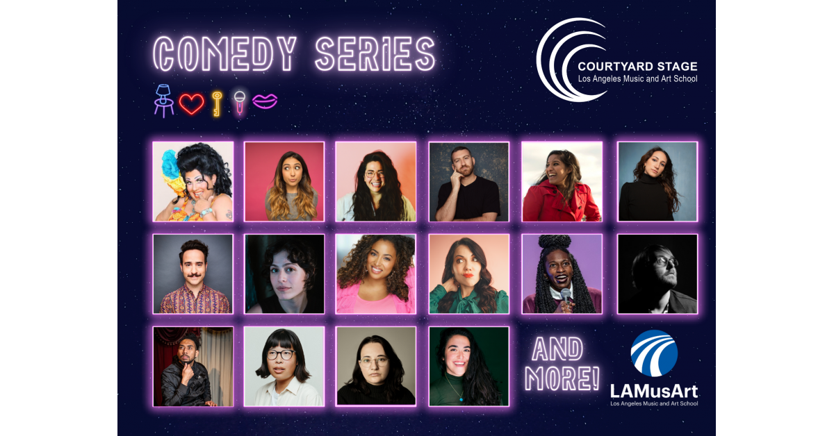LAMusArt Announces Loaded Roster of Talent for Summer Comedy Series