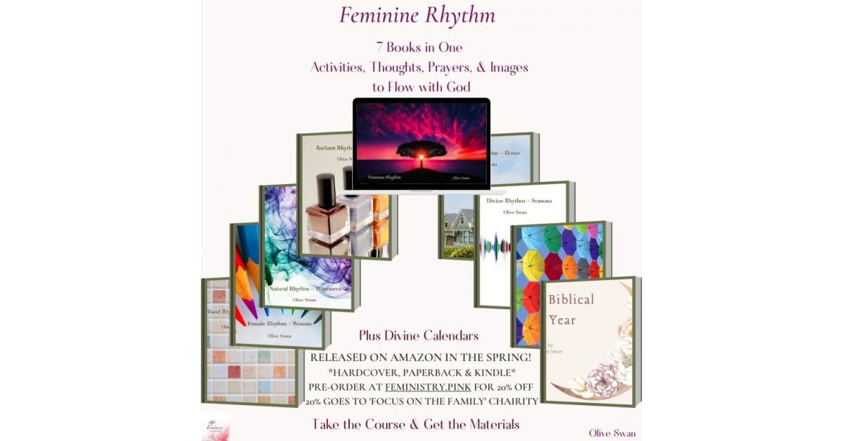 Olive Swan, The Feminine Princess, Releases Her 37th Book, Feminine Rhythm