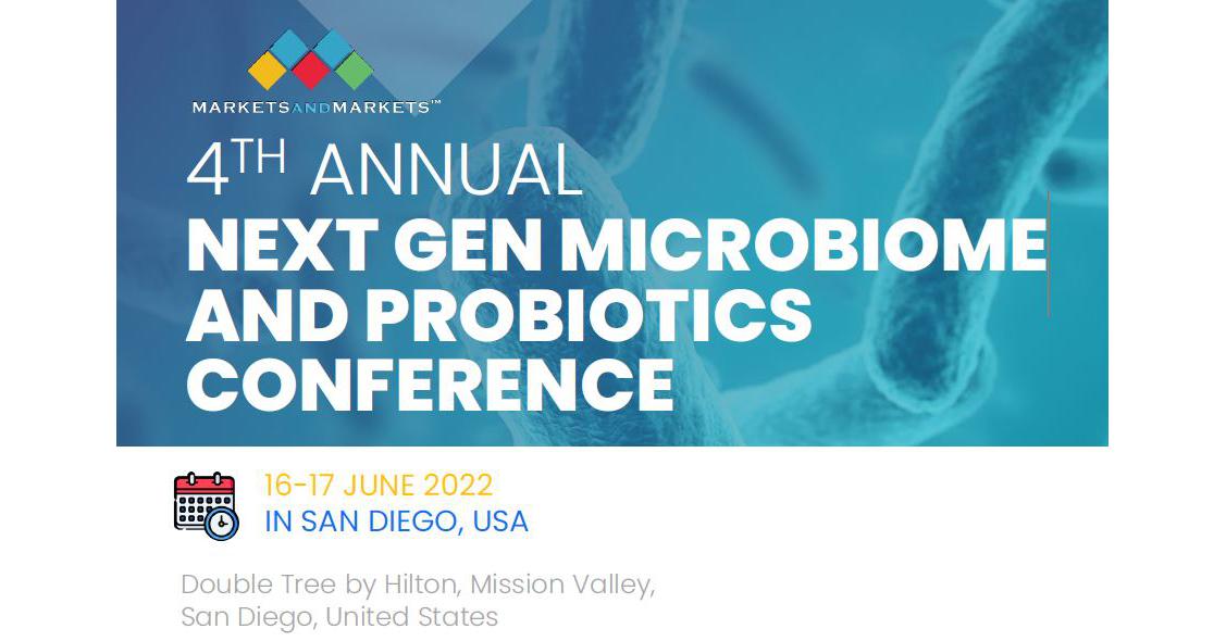 4th Annual MarketsandMarkets Next-Gen Microbiome & Probiotics Conference