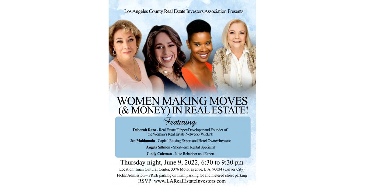 Women Making Moves (& Money) in Real Estate (L.A. County)