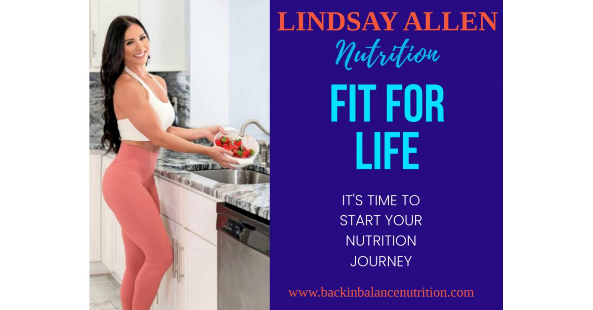 Lindsay Allen is Recreating Virtual Personal Nutrition Coaching