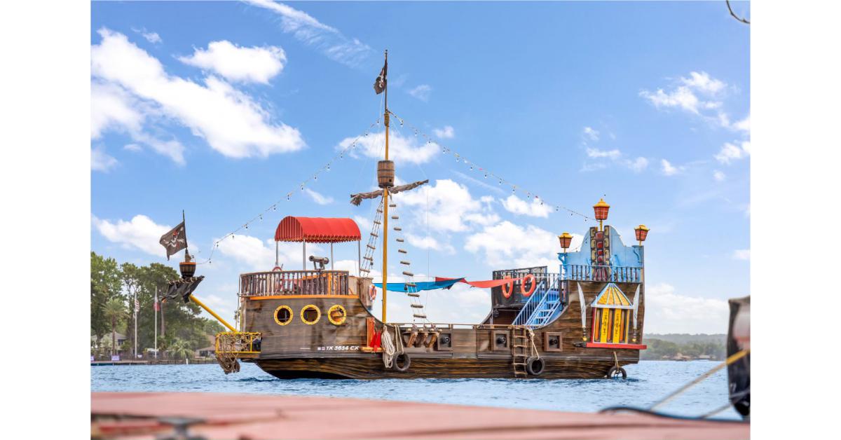 Ahoy Mateys! The Jolly Pirate Ship Makes Its Public Debut And Is Now ...