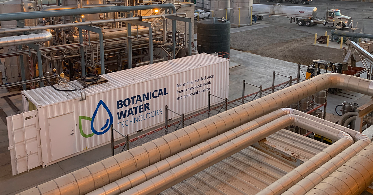 Botanical Water Technologies Revolutionizes Water Sourcing with Deep Tech Innovation