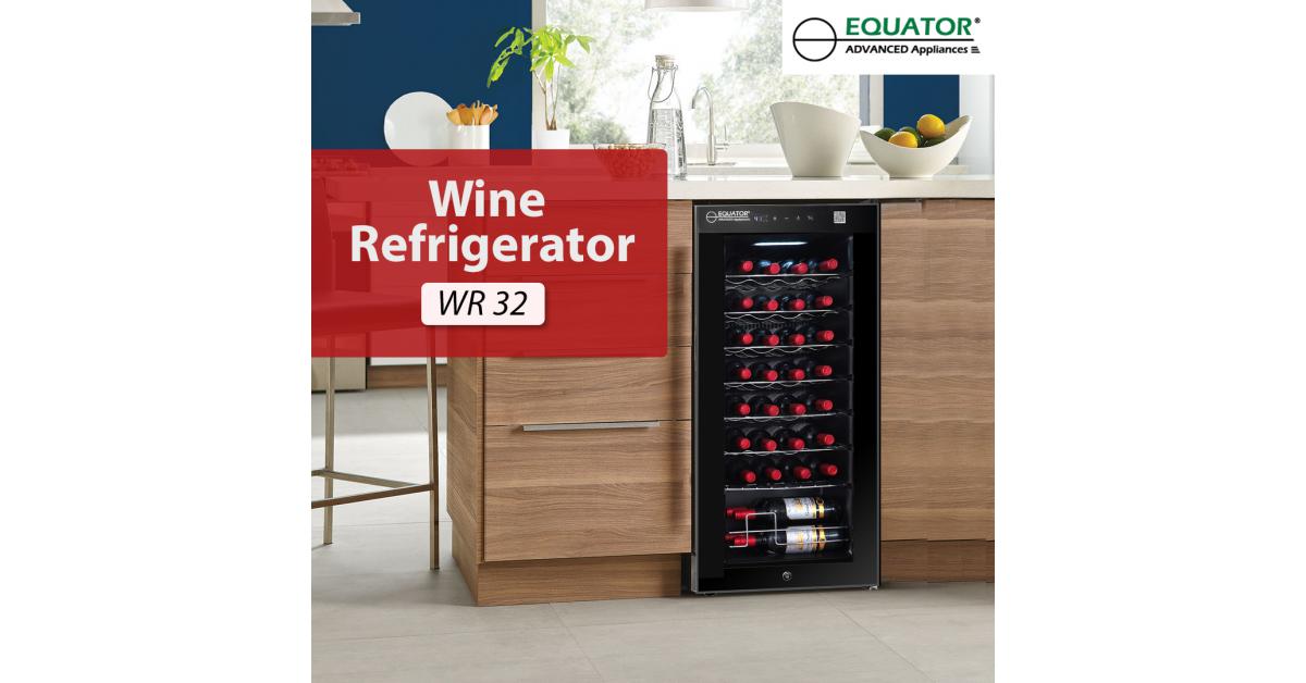 beverage refrigerator wr 52 Equator Introduces New, Luxurious Wine Bottle Chiller in Canada