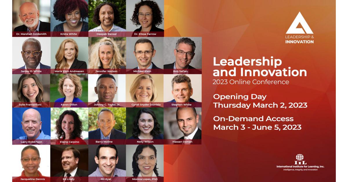 IIL Announces the 5th Annual Leadership and Innovation 2023 Online