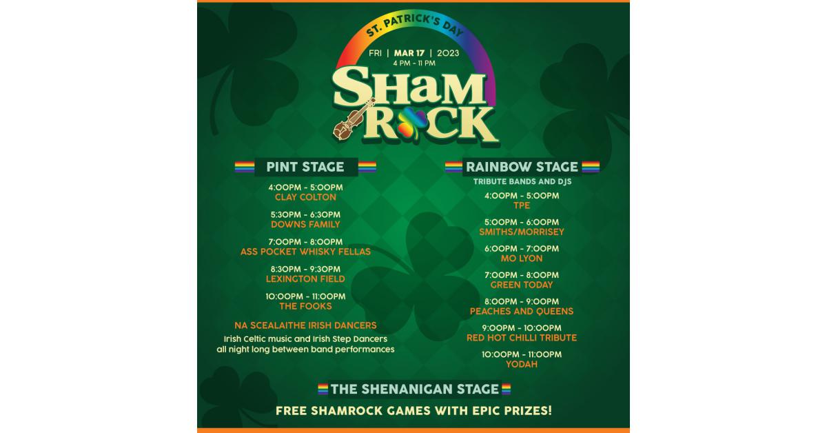 Shamrock San Diego St Patricks Day Promo Code