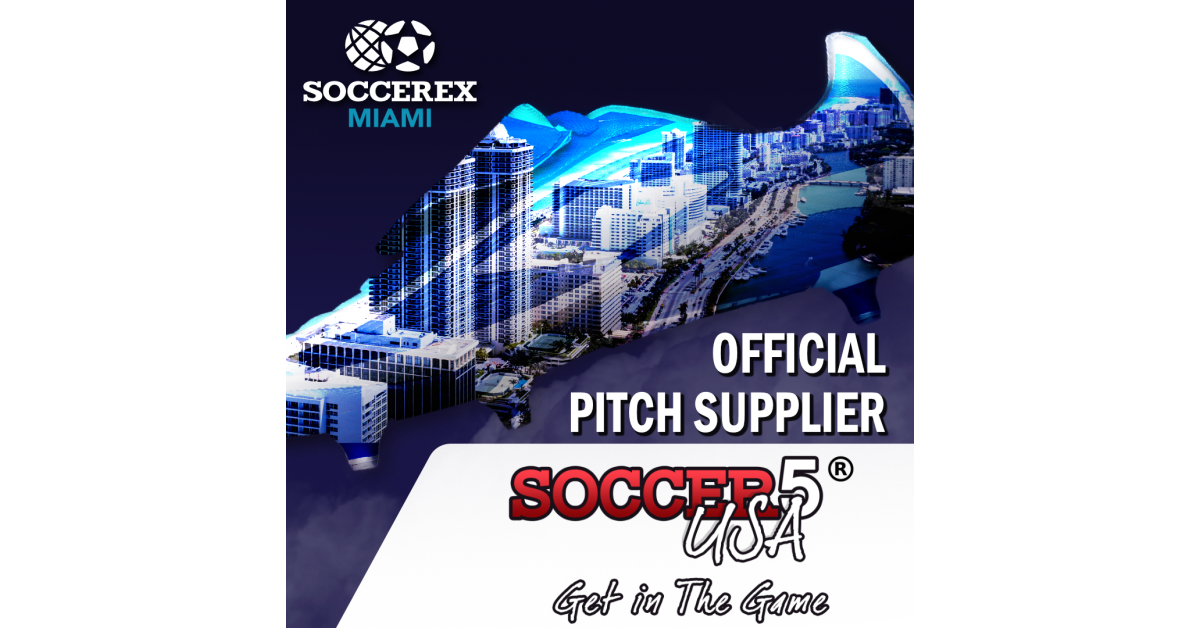 Soccer 5 ® USA official pitch partner to SOCCEREX in Miami