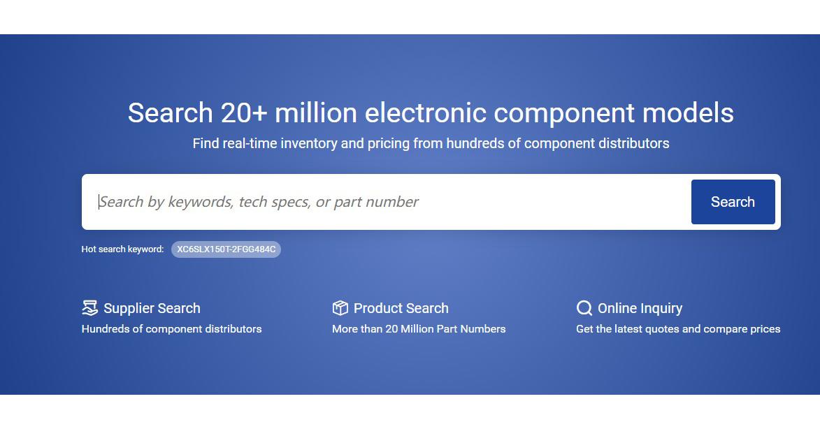Top 5 Electronic Components Search Engines - Electronic Component Search Engine