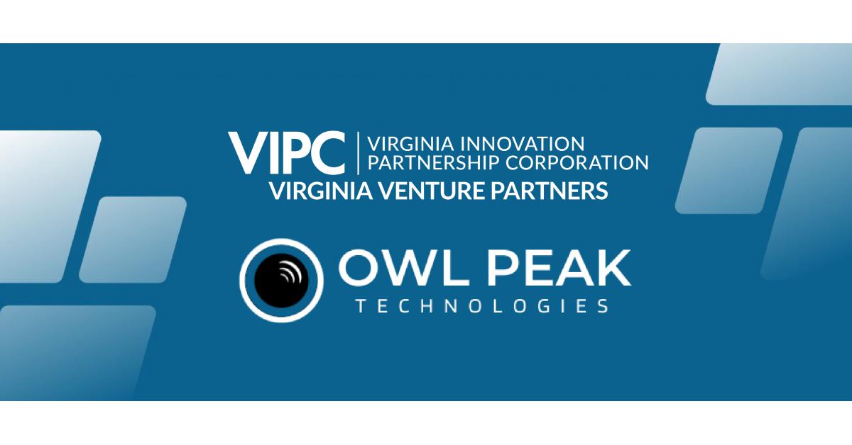 VIPC’s Virginia Venture Partners Invests In Owl Peak Technologies For ...