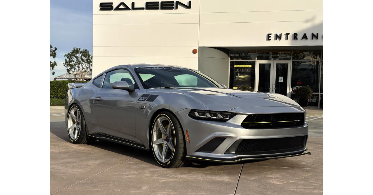 Saleen Unveils its 2024 302 White Label Mustang Lemay Automobile Museum