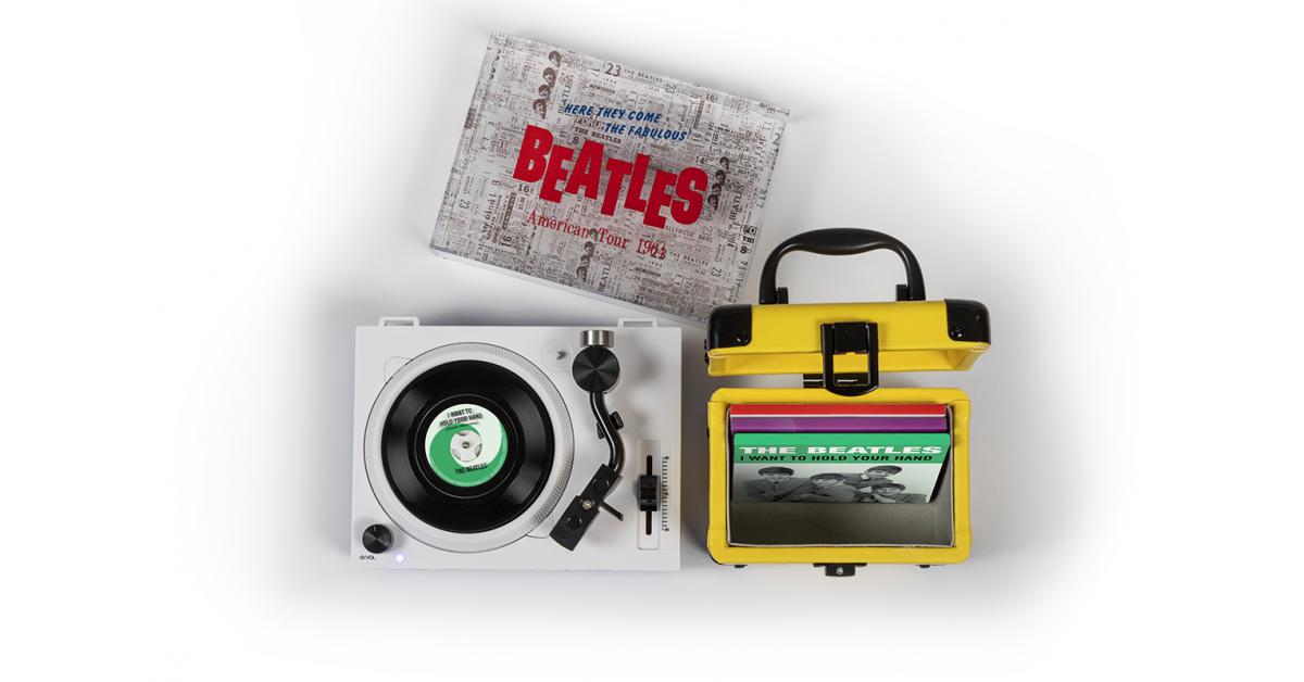 Crosley Radio Unveils Beatles Mini Turntable for 2024 Record Store Day