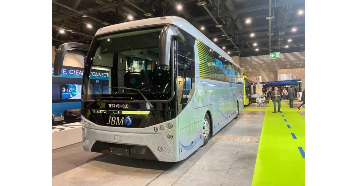 JBM Electric Vehicles showcases Zero Emission Electric Luxury Coach ...