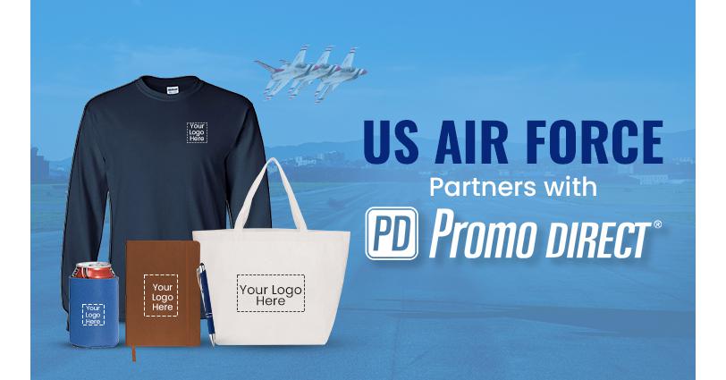 US Air Force Partners with Promo Direct for Promotional Merchandise Needs