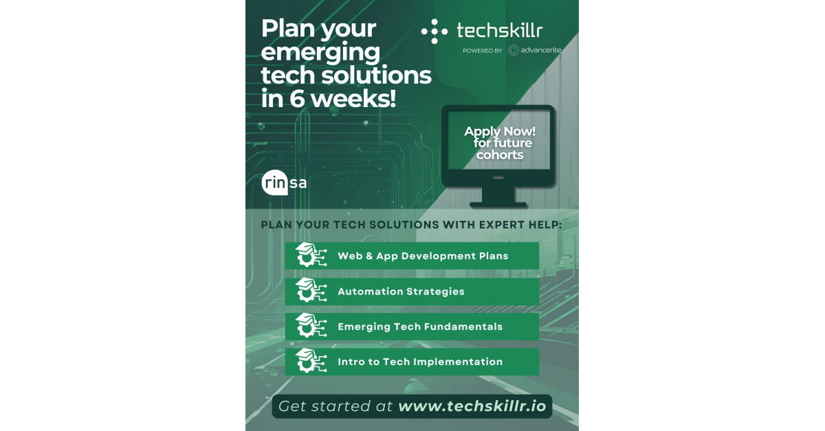 Advanceriteâ€™s Techskillr Accelerator, Supported by Economic Development Lethbridge and RINSA, Drives Regional Innovation