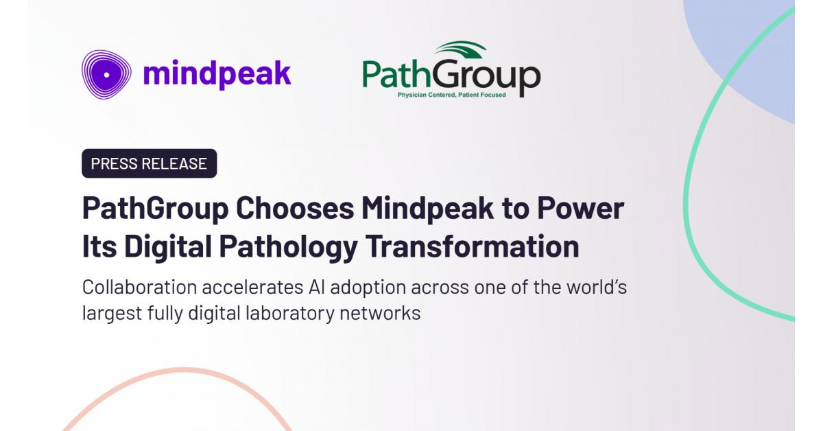 Path Group In2reg PathGroup Chooses Mindpeak to Power Its Digital Pathology Transformation