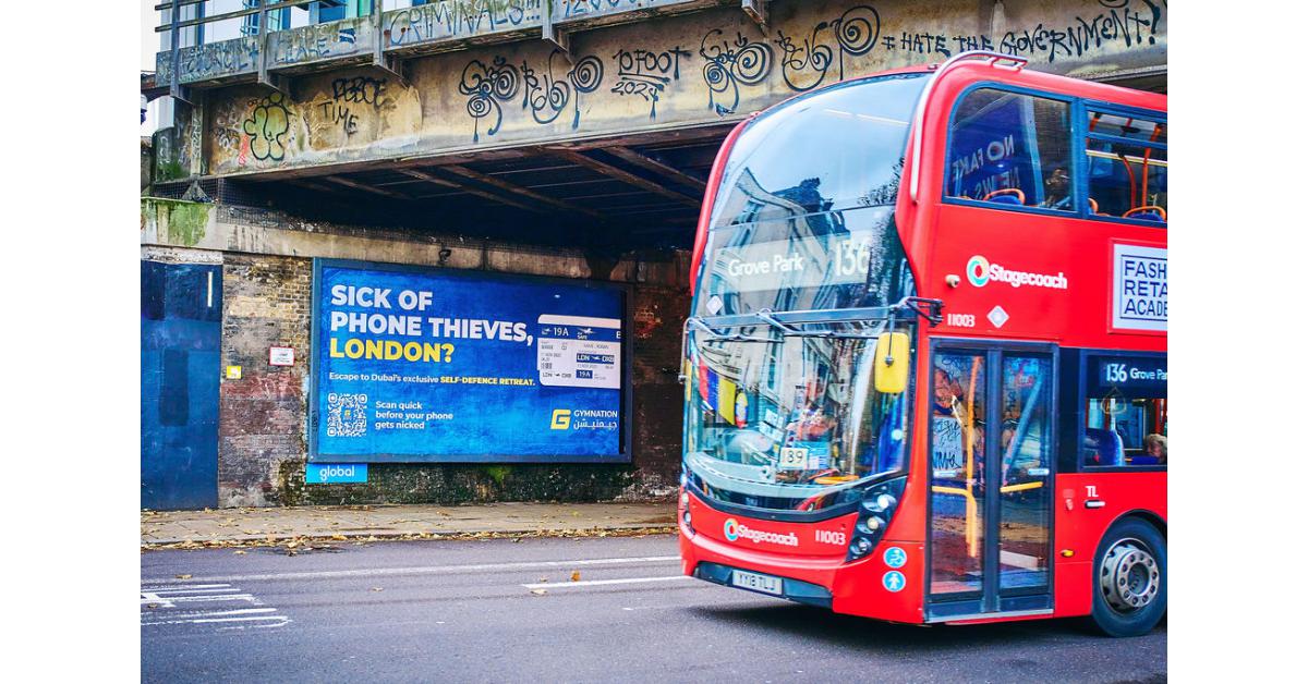GymNation launches London billboard offering SELF DEFENCE retreats in ...