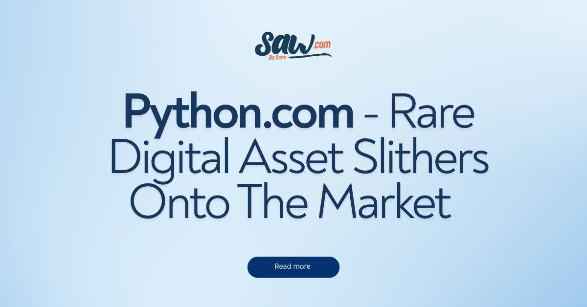 Python.com – Rare Digital Asset Slithers Onto The Market