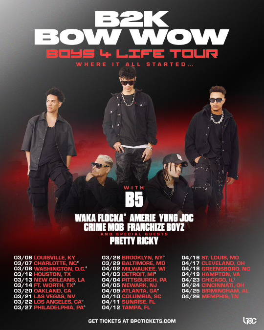 B5 Joins Star-Studded Lineup For ‘Boys 4 Life Tour’