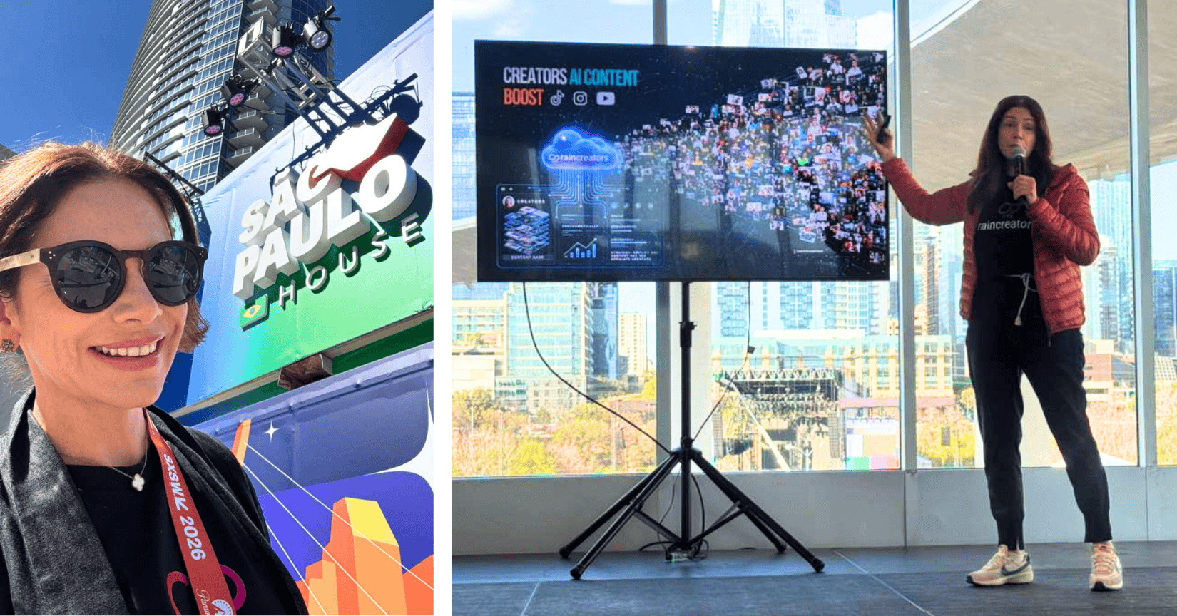 Female leadership at SXSW: RainCreators CEO Vera Kopp joins the SP House delegation in Austin