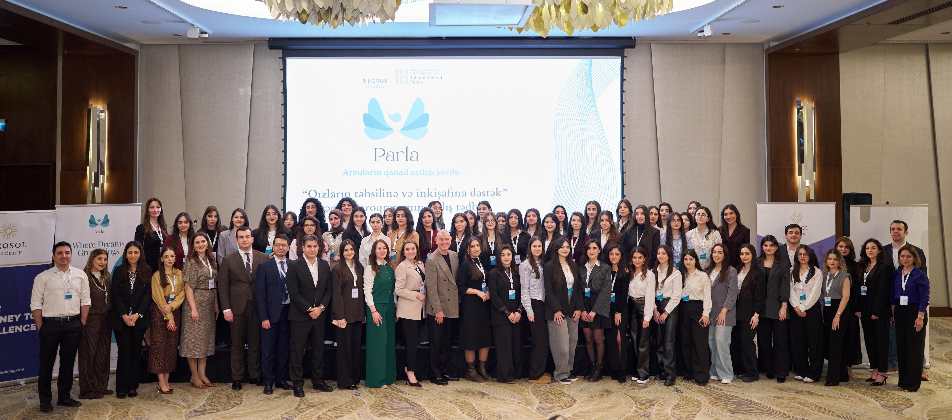 NEQSOL Holding and Education Development Fund Continue PARLA Female Scholarship Program with Third Cohort