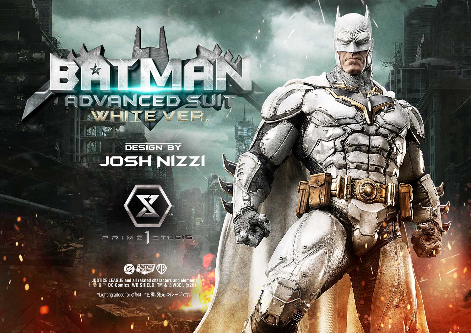 BATMANさんの購入予定の商品です。 Pre-Orders Open October 9: Batman Advanced Suit White Ver. (Design