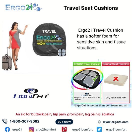 Ergo21 Unveils the Best Coccyx Seat Cushion for Tailbone Pain
