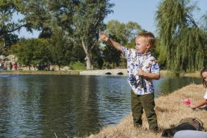 Kids of all ages got hooked on fishing as they learned new skills.