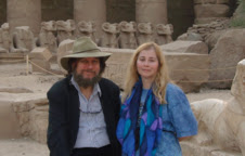 Drs. J.J. & Desiree Hurtak at Karnak, Egypt (c)