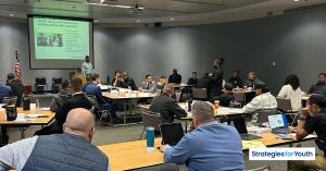 Strategies for Youth's Policing the Teen Brain training session with law enforcement partners.