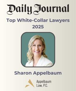 Sharon Appelbaum Named to Daily Journal’s 2025 Top White Collar Lawyers