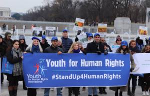 The march will begin at the Lincoln Memorial and end at the World War II Memorial. Attendees are being encouraged to wear something blue in support of the United Nations Universal Declaration of Human Rights (UDHR).