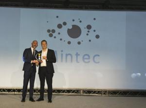 Spencer_Wicks_collecting_Digital_Technology_Award_EBA_Mintec