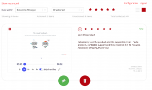 Docsie Vocally managers helps it's users action visual product feedback.