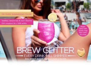 Brew Glitter® is the #1 edible glitter for beer, cocktails, wine and other drinks | www.brewglitter.com