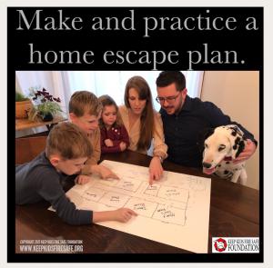 Family with Escape Plan