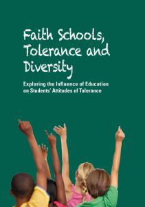 Students Faith Diversity Tolerance