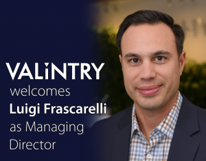 Consulting Veteran Luigi Frascarelli Joins  VALiNTRY360 as Managing Director
