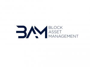 Block asset management logo
