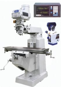 picture of a KBC milling machine with DRO installed