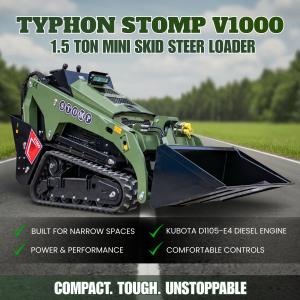 TYPHON STOMP V1000, a Multi-Functional Machine to Get the Job Done