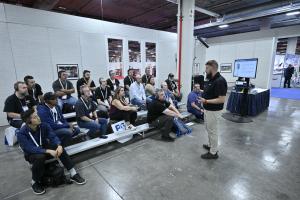 A training session held in Joe's Garage at AAPEX