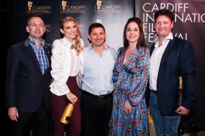 Team Living My Illusion Wins a Documentary Award at Cardiff International Film Festival with AnnaLynne McCord an American Hollywood Actress, Joel and Timea Van der Molen and Bestselling Author Tony J. Selimi