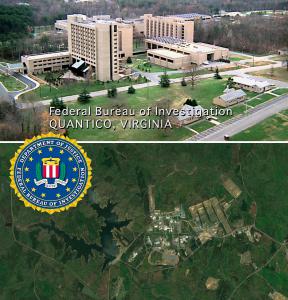 FBI Academy located within Stafford County.