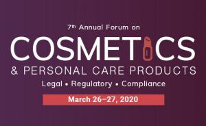 7th Annual Forum on Cosmetics & Personal Care Products | March 26-27, 2020