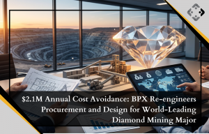 BPX says diamond miner cut procurement cycle 45% and avoided $2.1M in costs