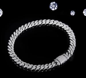 Floral Jewelry touts custom lab-grown diamond Cuban link chains